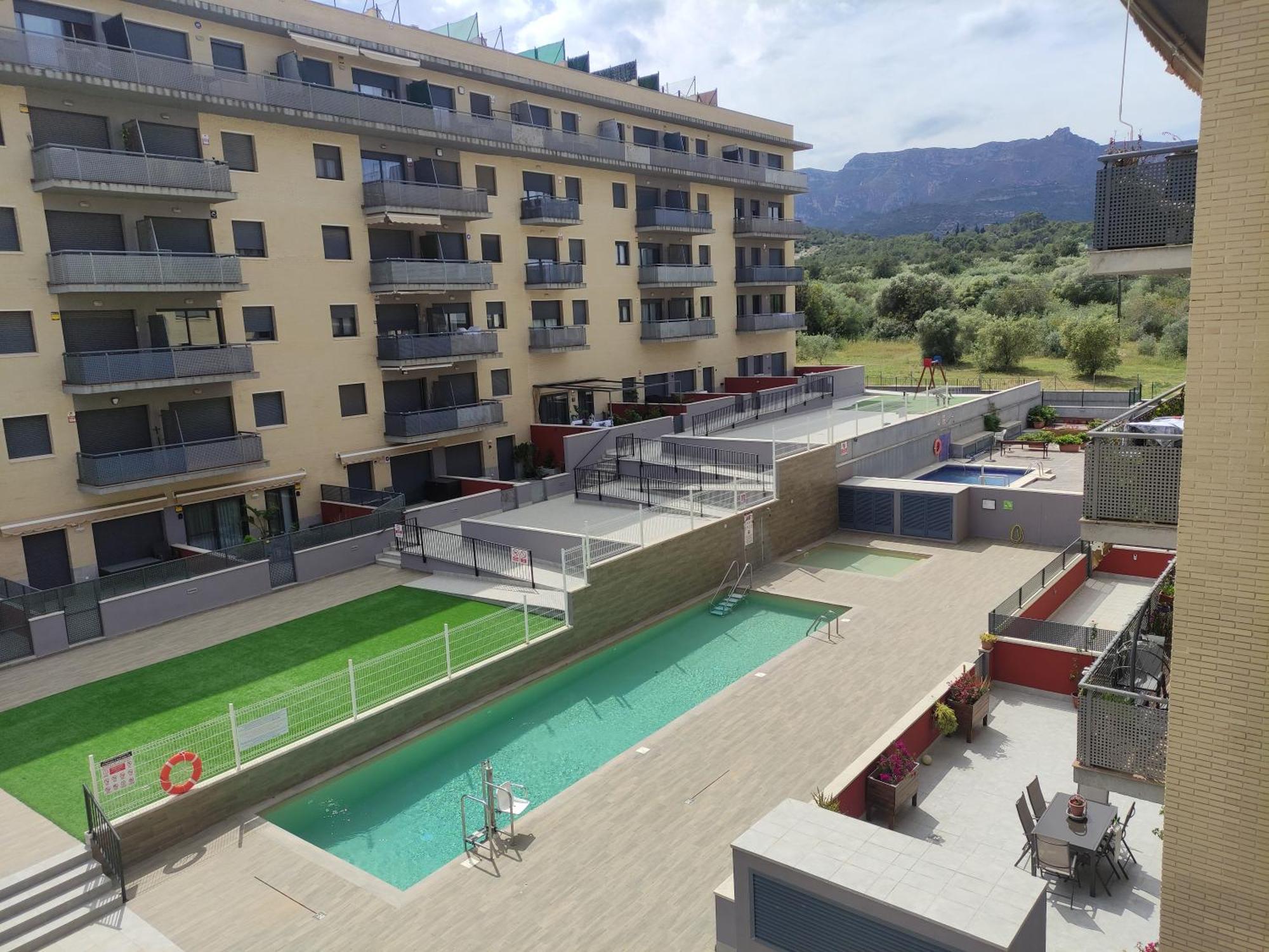 Apartamento Nuevo Con Piscina Y Amplio Balcon Sant Carlos de la Ràpita Exteriör bild